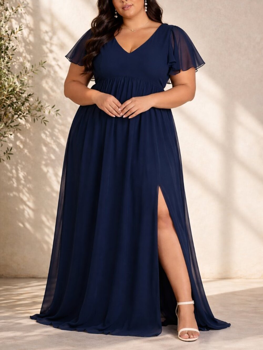 Hannah Dress - Birdy Grey